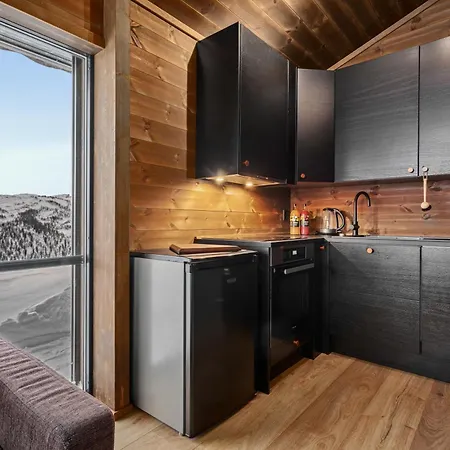 Ski-In Ski-Out Cabin With Panoramic Views Hébergement de vacances *
